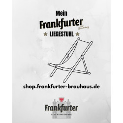Personalisierter Liegestuhl Frankfurter