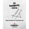 Personalisierter Liegestuhl Frankfurter