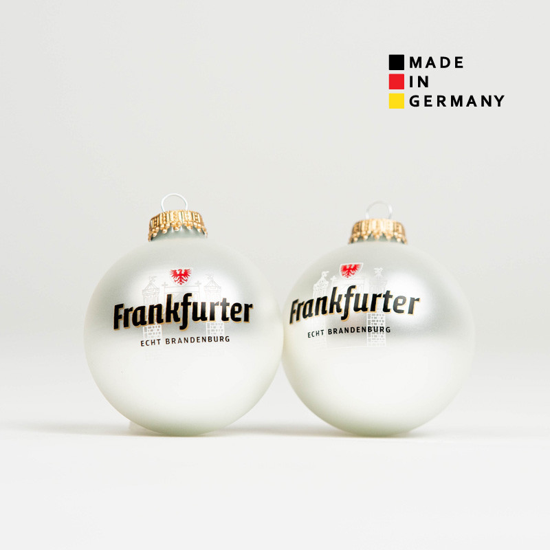 Produktansicht: Frankfurter Weihnachtskugeln (2er Set)