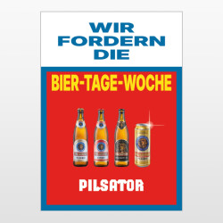 Pilsator Poster-Set Nr. 2 (4 Stück)